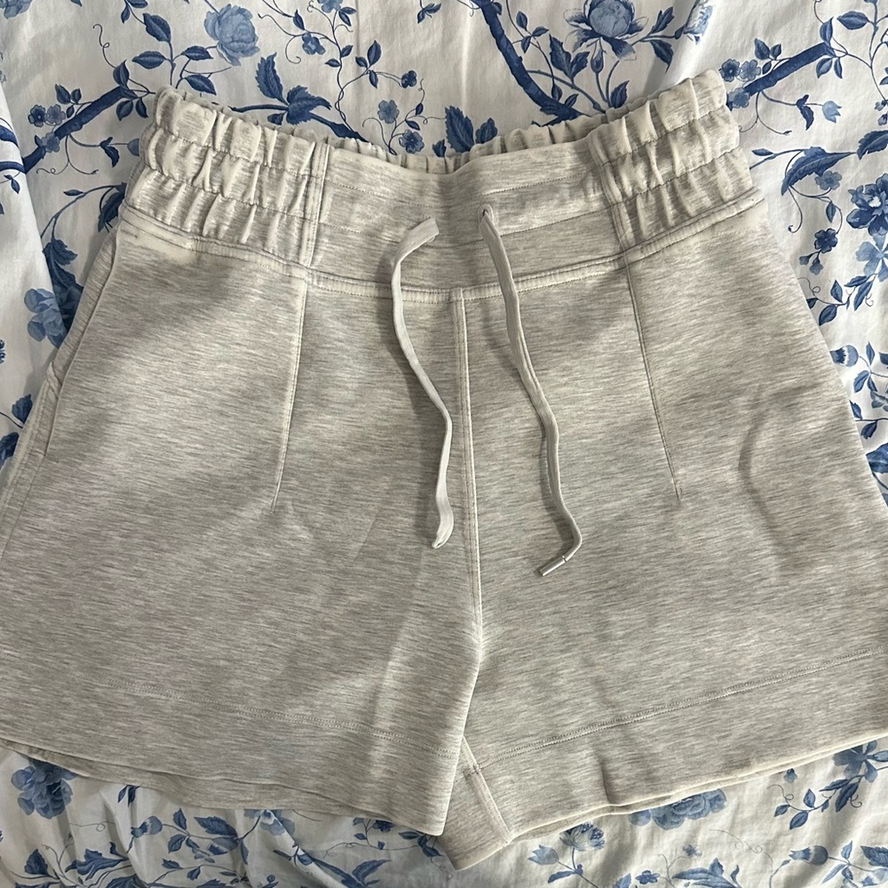 Lululemon Athletica Light Gray Athletic Shorts